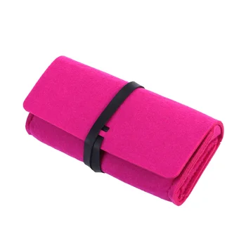 

1Pc Glasses Case Portable Protective Felt Glasses Bag for Outdoor Travel Home