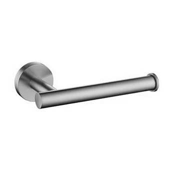 

Washroom Accessory Stainless Steel Easy Install Toilet Paper Holder Half Open Kitchen Polished Wall Mounted Tissue Roll Bathroom