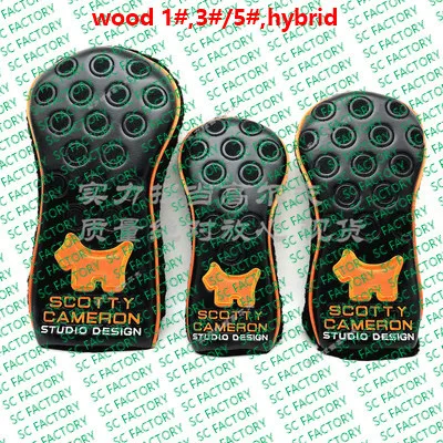 TlTLElST CROWN scotty wood гибридные головные уборы Тур магазин Камерон дизайн Скотти шпаттер на заказ головной убор Гольф шпаттер - Цвет: 08