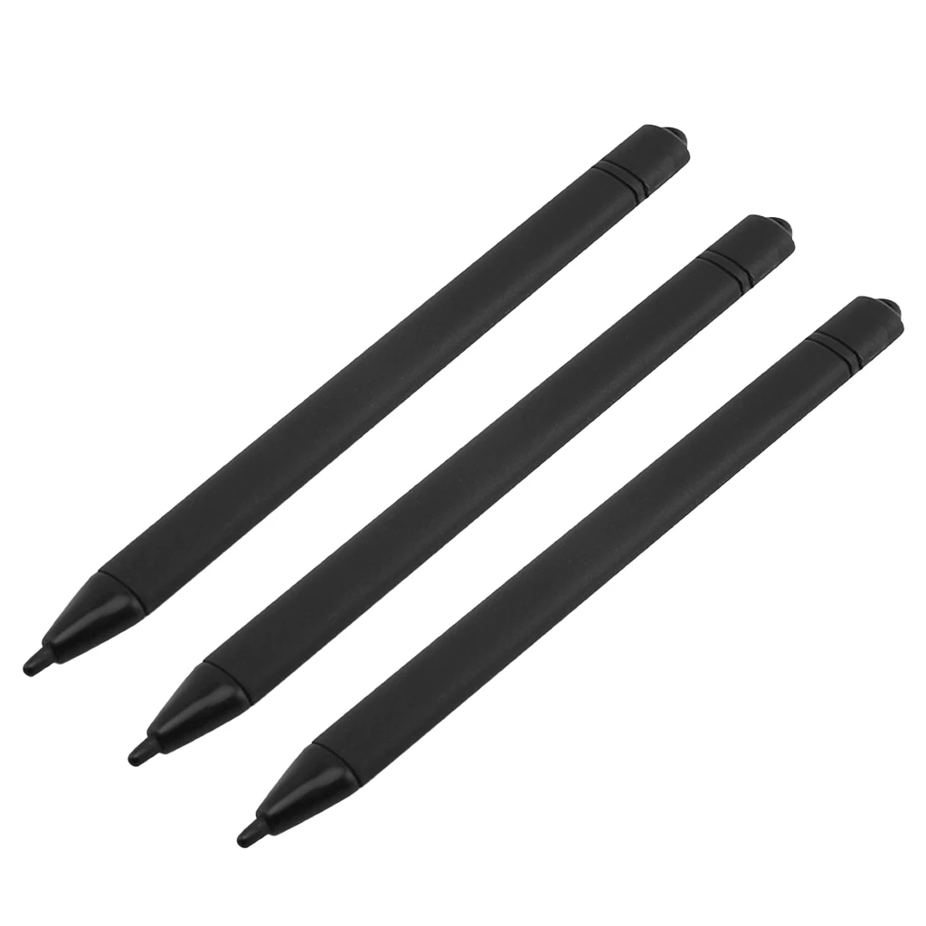 3x 122mm LCD Writing Tablet e-Writer Drawing Board Replacement Stylus Pen for Digital Handwriting Pads