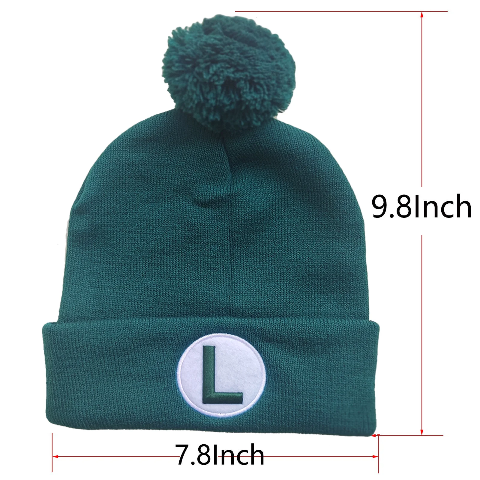 TISOSO Super Mario Bros Luigi Cap 