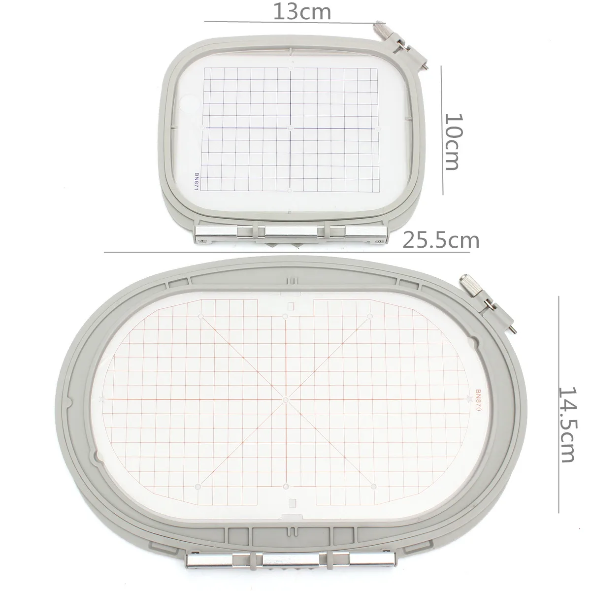 5.7"x10" Sew Tech Embroidery Hoops for Brother Embroidery Machine for Bernina Auroras 430/435 440QE 450/750QE B580 630/640