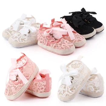 

Baby Shoes Kid Baby First Walkers Shoes Autumn Girls Casual Hollow Shoes Soft Bottom Non-slip Princess Shoes