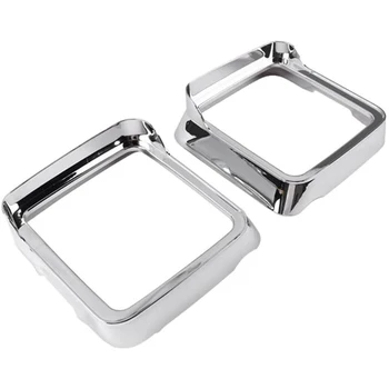 

Rearview Mirror Rain Blades Eyebrow Cover Frame Trim for Jeep Wrangler JL 2018 2019 2020