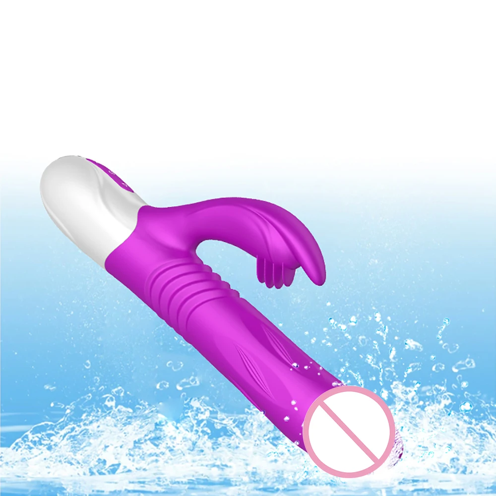 Gode ​​télescopique Vibr jouets sexuels érotiques pour femmes Double langue léchant 10 vitesses G Spot produits pour adultes Clito_voghion.com