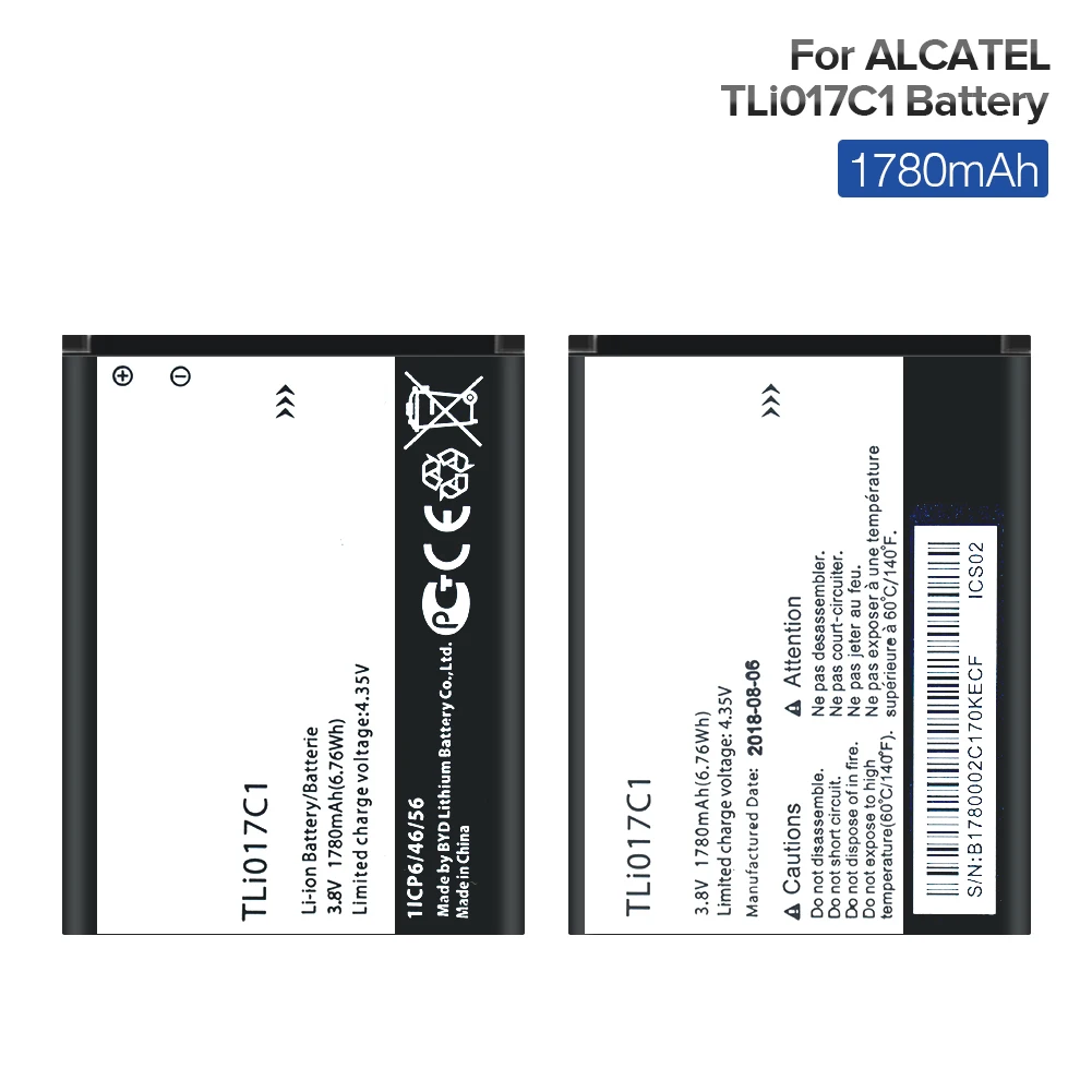 Высокое качество Литий-ионные аккумуляторы TLi017C1 батарея для Alcatel One Touch OT-5027B DAWN 4060O STREAK 4060A идеально
