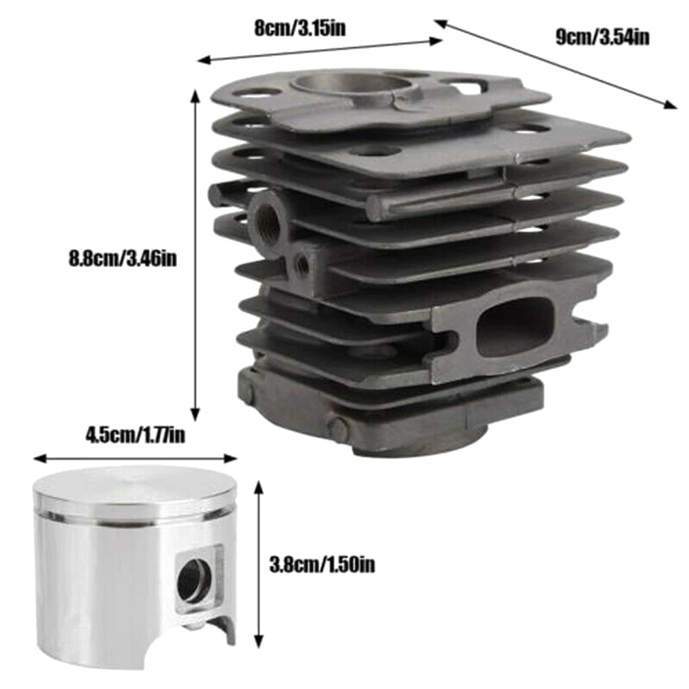 Запчасти для бензопилы, замена, прочный домашний цилиндр, поршень, Комплект прокладок, легкая установка, кольцо двигателя во внутренний