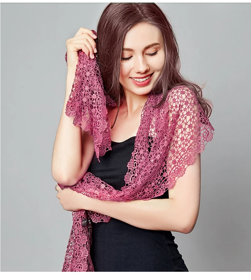 Cheongsam шали женские кружевные выдолбленные шали с вышивкой из пайеток и шарф Универсальные женские вечерние Свадебные Шали Палантин