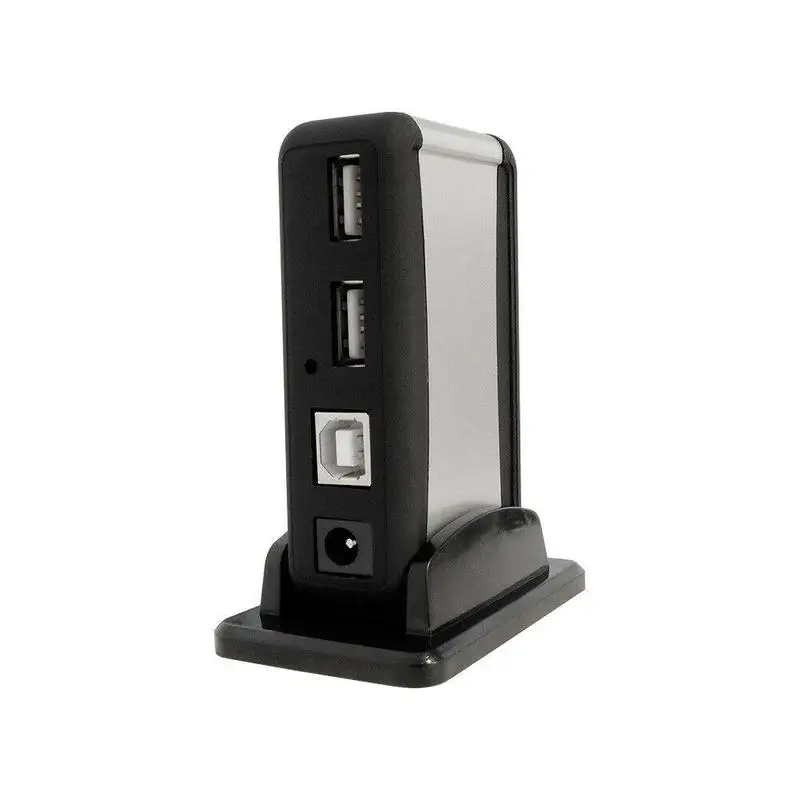 7 портовый высокоскоростной USB концентратор 2 0 с вилкой для ЕС США зарядное