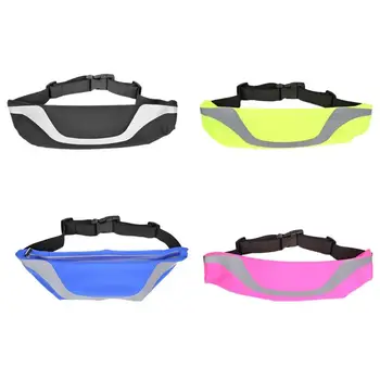 

Waterproof Large Capacity Invisible Camping Riding Waist Fanny Packs Multifunction Women Men Outdoor Sports Reflection Belly Bag