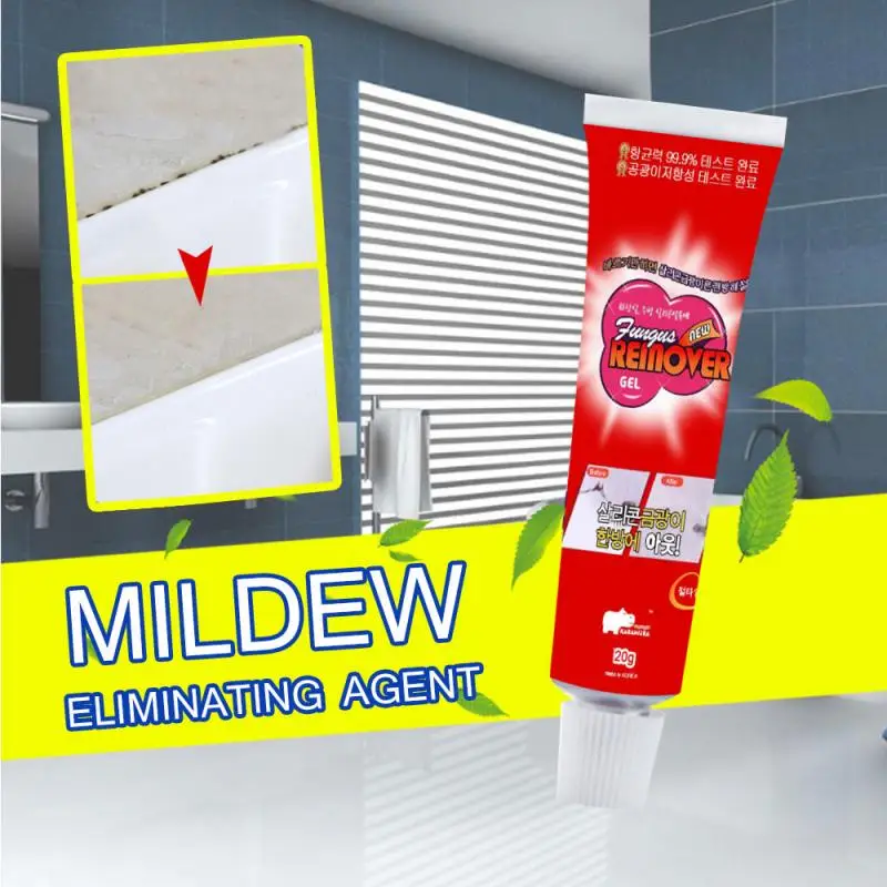 Removedor de moho de Gel para limpieza profunda del hogar, limpiador de calafateo para limpieza del hogar, productos químicos para pintura, 1 ud.