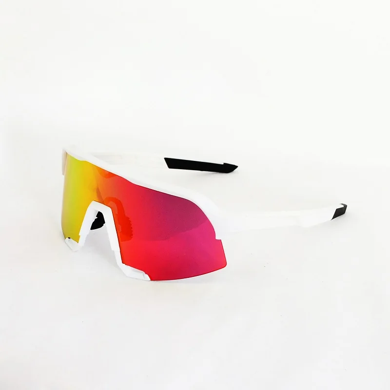 Not Polarized 1 3 объектива Открытый Велоспорт очки для верховой езды Mtb Горный Дорожный велосипед очки Для мужчин Для женщин, для спорта, для катания на велосипеде, очки для женщин - Цвет: Not Polarized 1