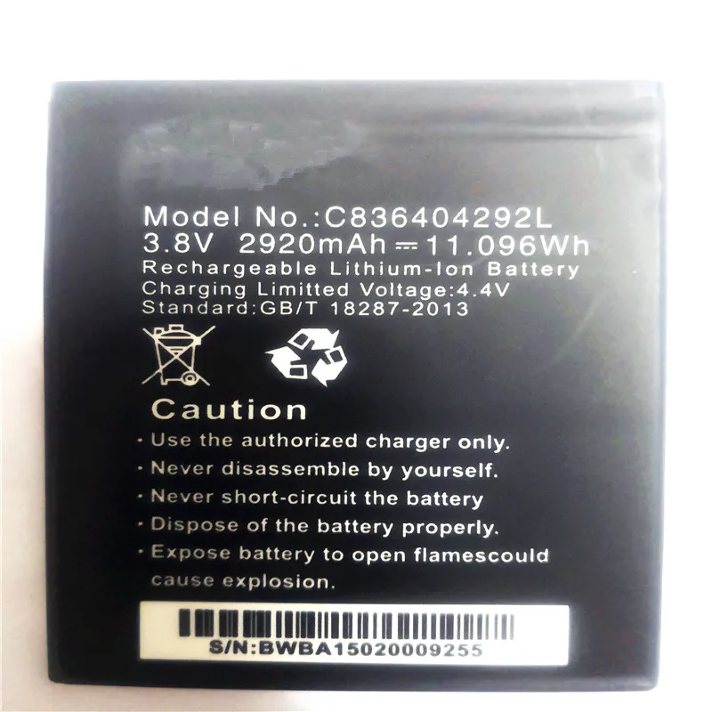 C836404292L 2920mAh Mobile Smart Phone Replacement Battery For BLU Life 8 XL L290L L290U Cell with phone holder for gift | Мобильные