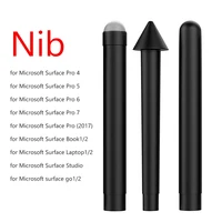 3 unids/lote Original de puntas de pluma lápiz punta ABS Kit de reemplazo de HB 2H para Microsoft Surface Pro/7/6/5/4/libro/estudio/IR