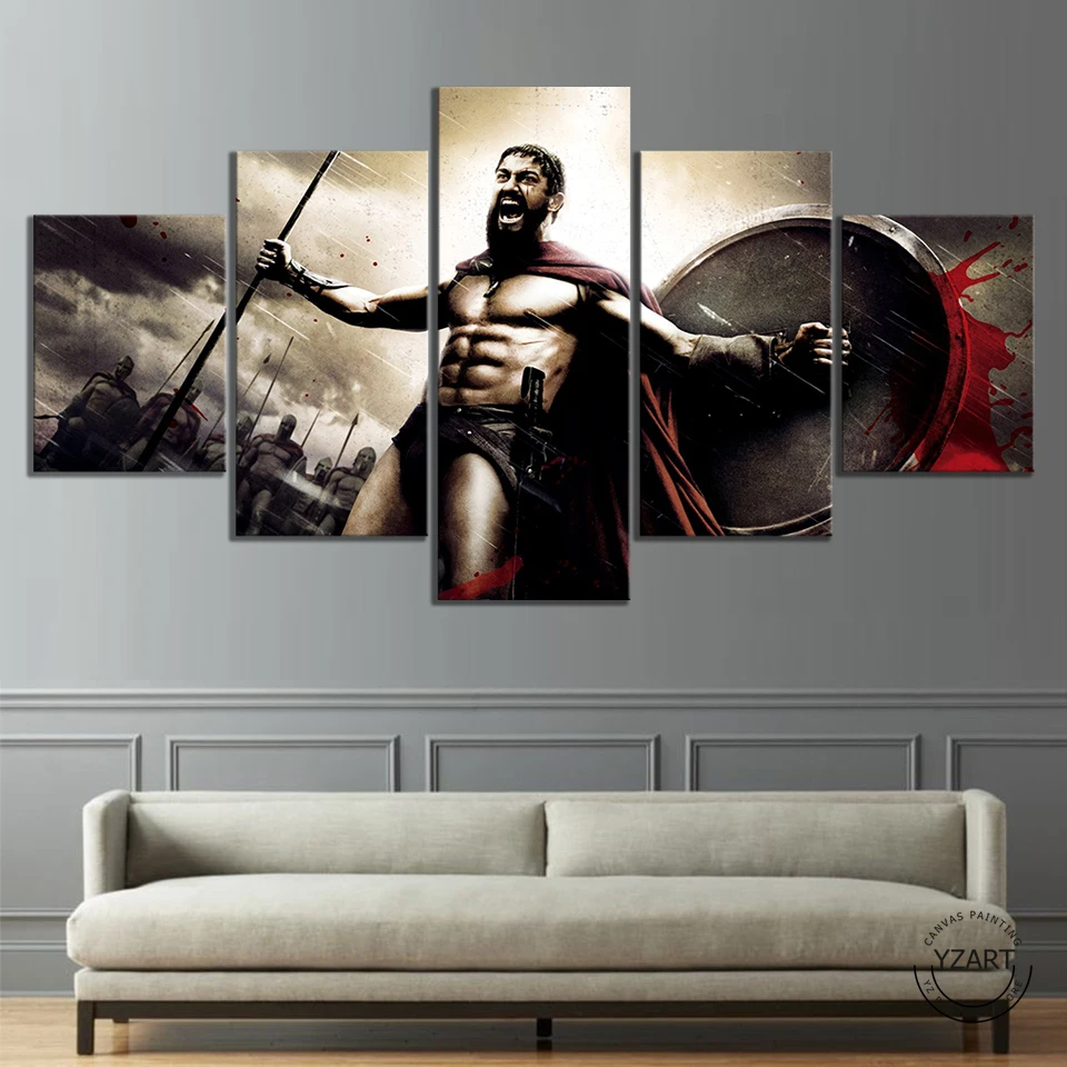 Scrolls pinturas sparta 300 ascensão de um império (2014) filme cartaz da  arte da parede quadros em tela para sala de estar decoração - AliExpress