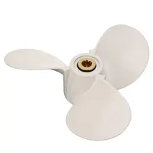 Audew 7 1/2x8-BA подвесной Пропеллер для Yamaha 4-6HP 6E0-45941-01-EL алюминиевый сплав Морской Пропеллер 9 сплайн зуб 3 лезвия