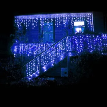 

Connectable 5M Garland Curtain Icicle String Lights Fairy Lights Christmas Lamps Icicle Light Garden Wedding Party Decoration