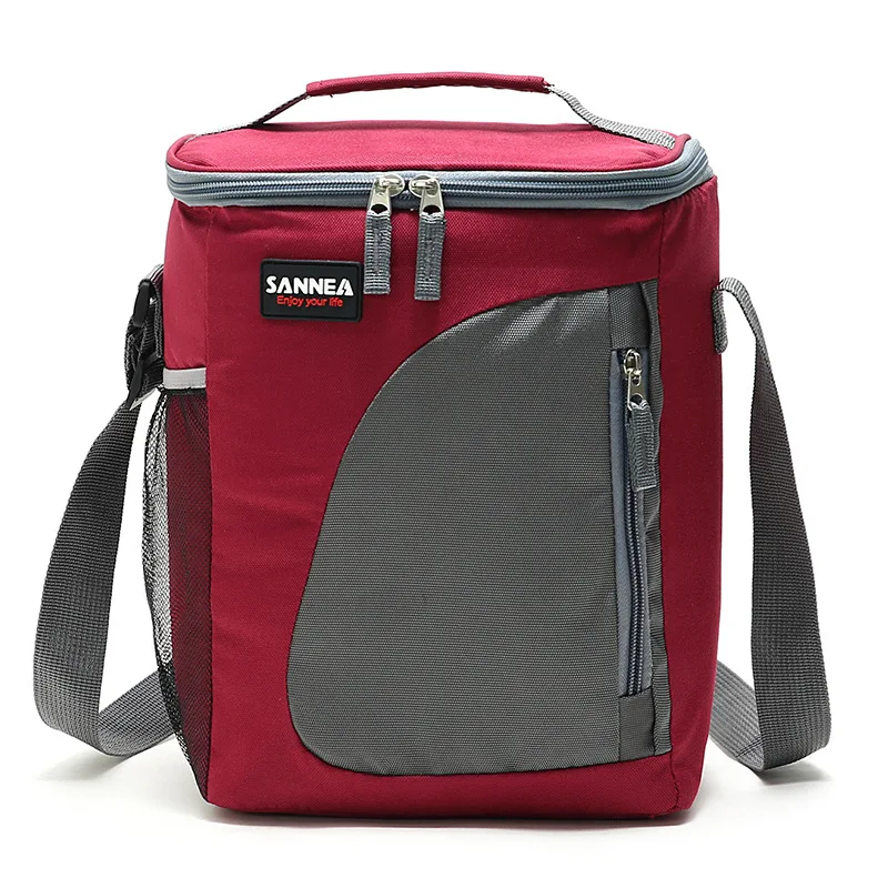 9L Portable Insulated Thermal Lunch Bag Unisex Multifunction Picnic