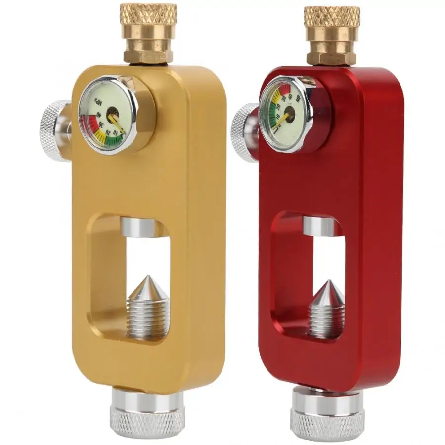 Details about   DEDEPU Diving Adapter 8mm Oxygen Bottle Connector With Pressure Gage Gold 