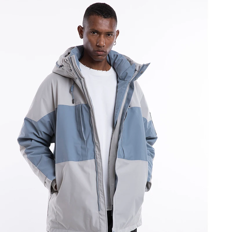 

Nagri New Style Popular Brand Men'S Wear Joint Mid-length Stand Collar Trend Couples Down Coat For Men Coat