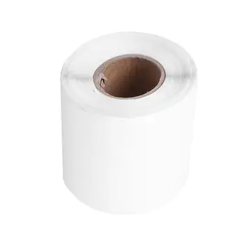 

1 Roll of Labels Self Adhesive Blank Durable Printing Labels Sticker Code Paper for Home Office