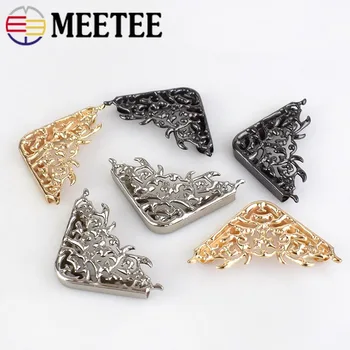 

10/20pcs Bags Corner Protector Metal Buckles Luggage Handbag Clothing DIY Leather Decor Handware Accessories 3 Colors