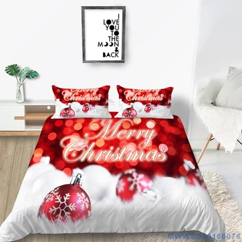 

Luxury Bedding Set Christmas Fantasy Beautiful Duvet Cover Home Decoration Queen King Twin Single Double Comfortable Bed Set
