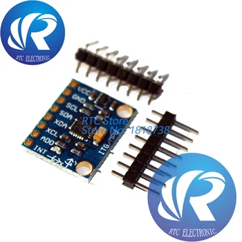 

10PCS/LOT GY521 GY 521 GY-521 MPU-6050 Module MPU6050 Module 3 Axis Analog Gyro Sensors 3 Axis Accelerometer Module DIY KIT