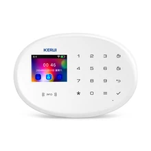 KERUI W20 беспроводная WiFi GSM домашняя система охранной сигнализации 2,4 дюймов цветной экран охранная сигнализация панель Русский Испанский Немецкий Итальянский