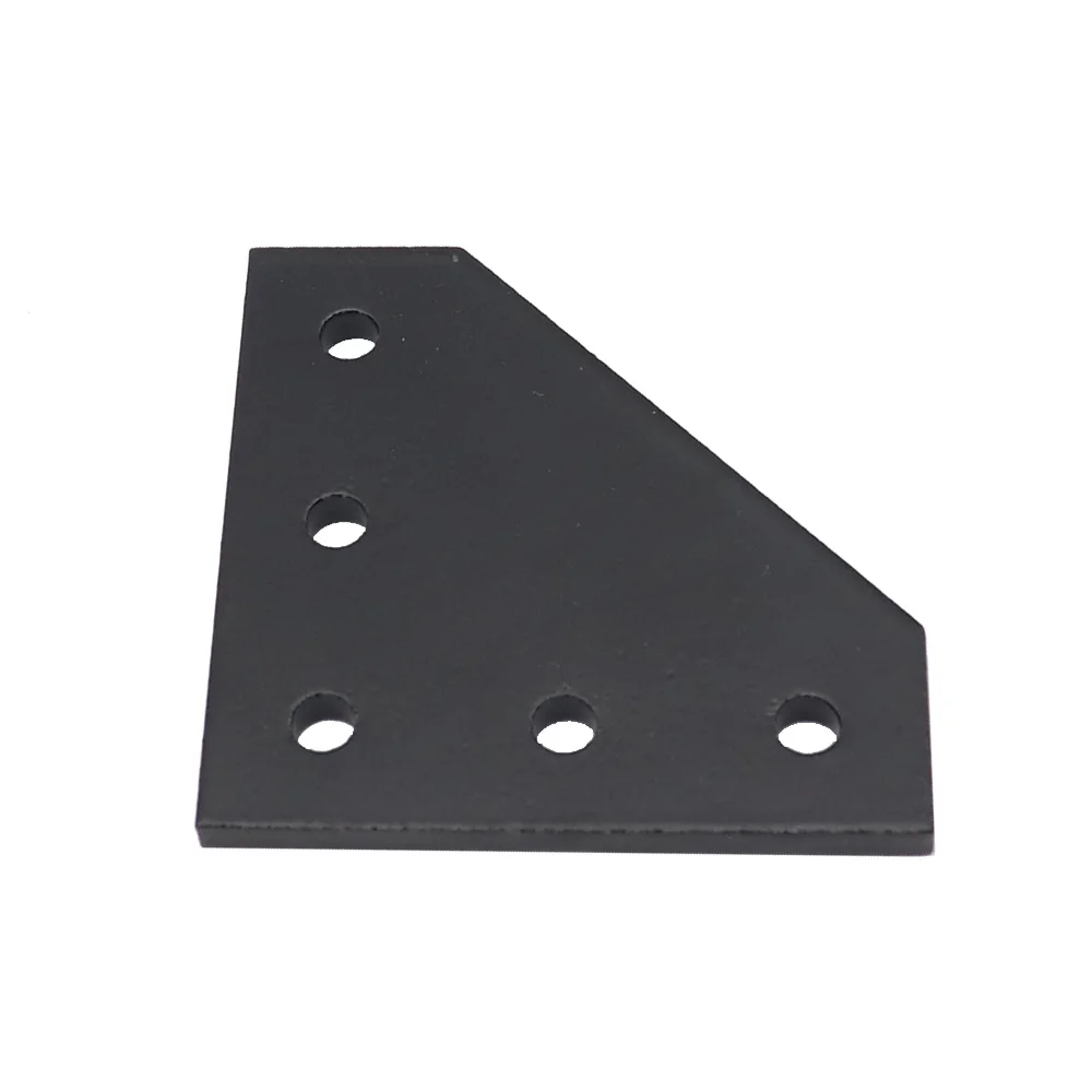 / 3030 with 5 hole L T type 90 Degree Joint Board Plate Corner Angle Bracket Connection for Aluminum Profile