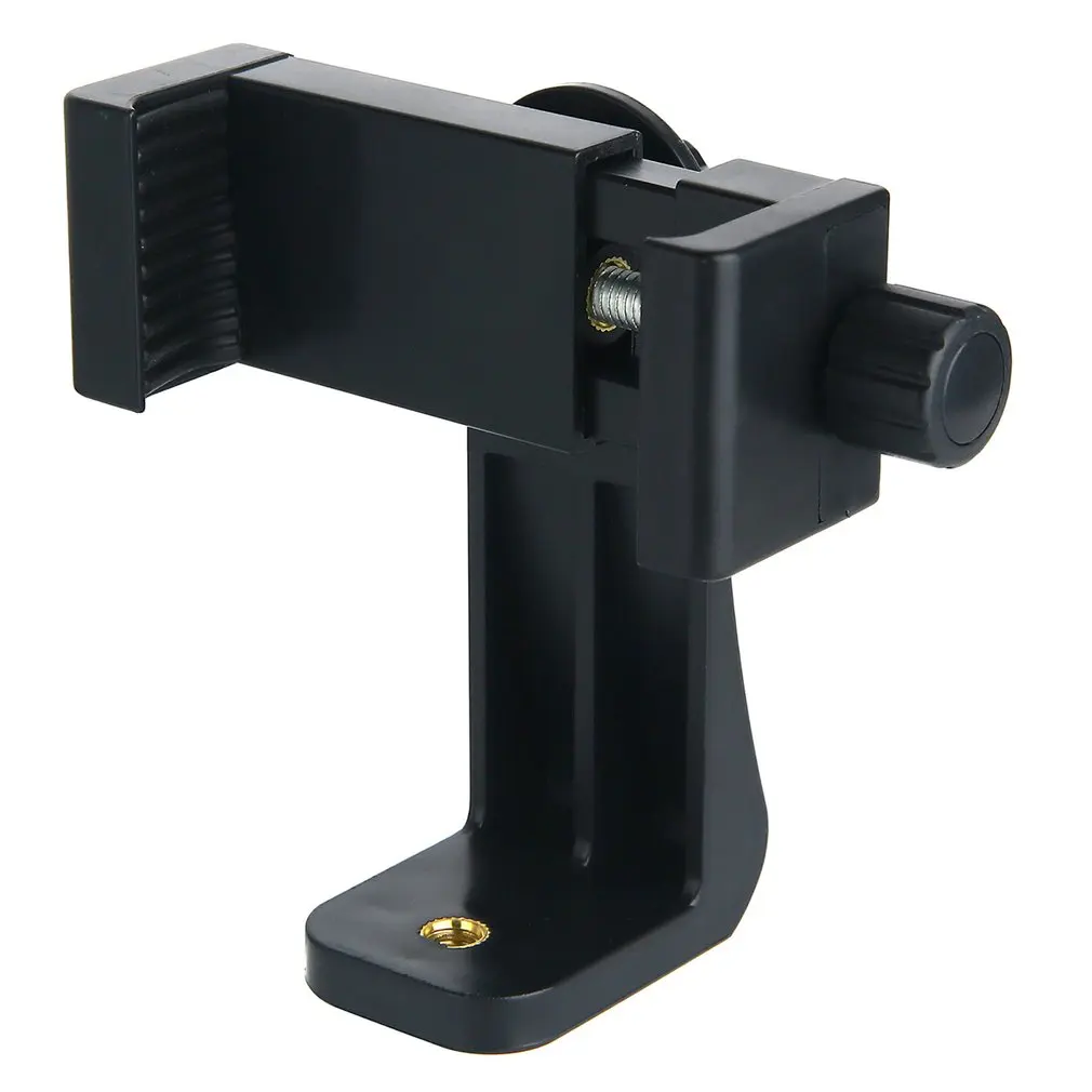 Tripod Mount Adapter Cell Phone Clipper Holder Vertical 360 Rotation Stand for iPhone X 7 Plus Samsung | Электроника