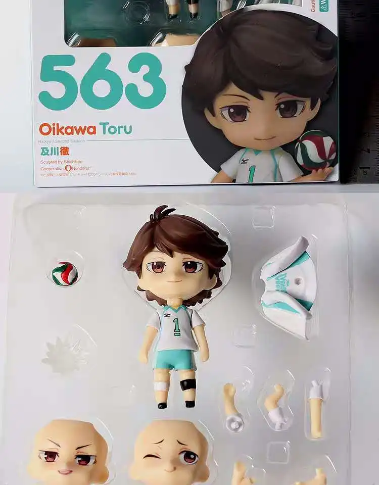 Haikyuu Chibi Anime Figuras Oikawa Tooru Q Version Nendoroid / Estatuetas  com acessórios para o corpo / Modelos de personagens de desenho animado de  PVC de 10 cm / Bonecas de Argila /