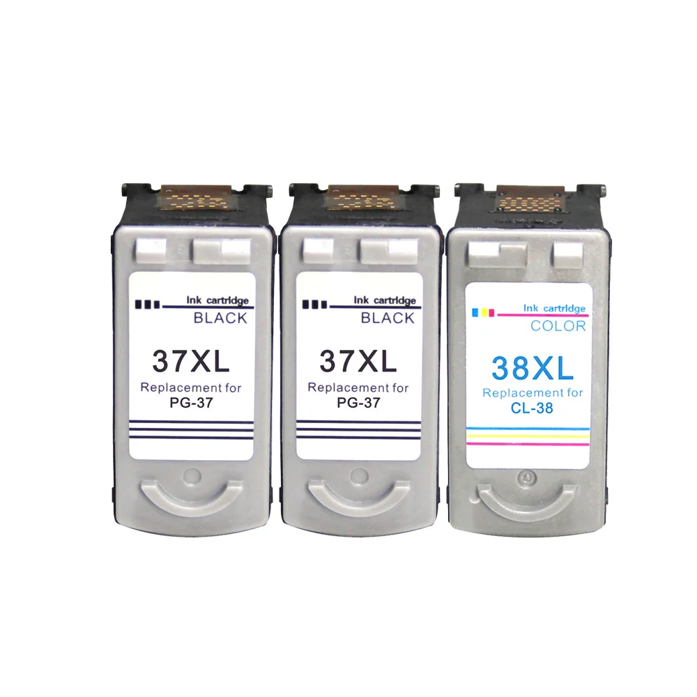 PG37 CL38 Замена для чернильный картридж canon PG 37 CL 38 pg-37 Pixma MP190 IP2600 MP140 MP210 MP220 MP420 MX300 принтер