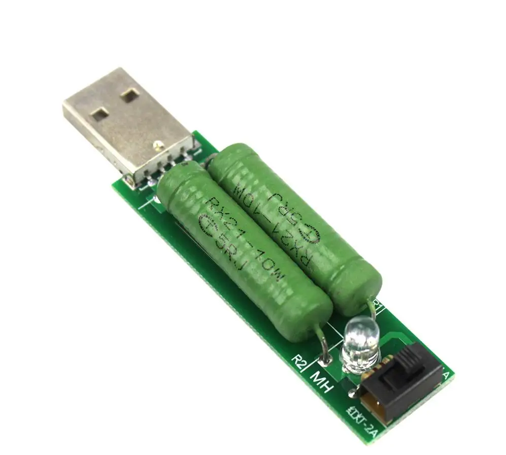 ЖК-цифровой USB тестер напряжения тока метр монитор детектор мобильного телефона Зарядка мощность анализатор мощности белый черный - Цвет: Зеленый