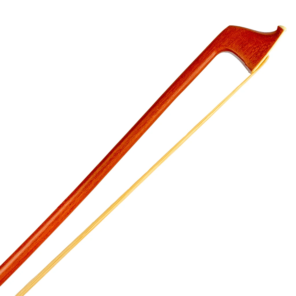 4/4 Cello Bow Brazilwood Round Stick Natural Mongolia Horsehair Cupronickel Accessories Student Beginner Use