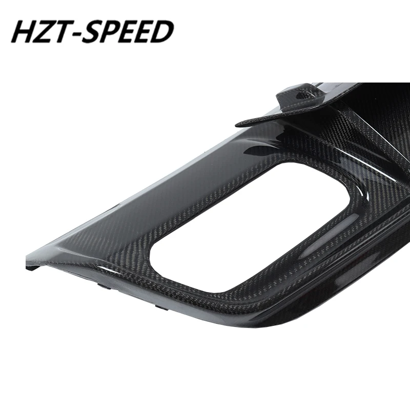 W176 AMG стиль CarbonFiber задняя губка задний бампер спойлер диффузор для Mercedes Benz A класс A45 A250 A200 A260 изменить 2013