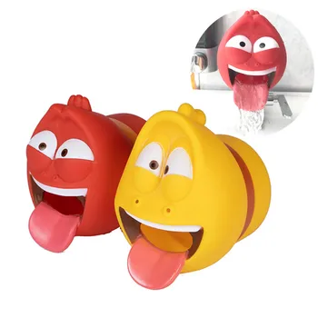 

Funny Cartoon Children Faucet Extender Animal Water Tap Sink Baby Faucet Helper Kids Bathroom Accessories Kitchen Tools