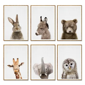 

Giraffe Bunny Elephant Animals Drill Embroidery Hoom Decor DIY 5D Full Diamond Painting Kits Best Art Gift