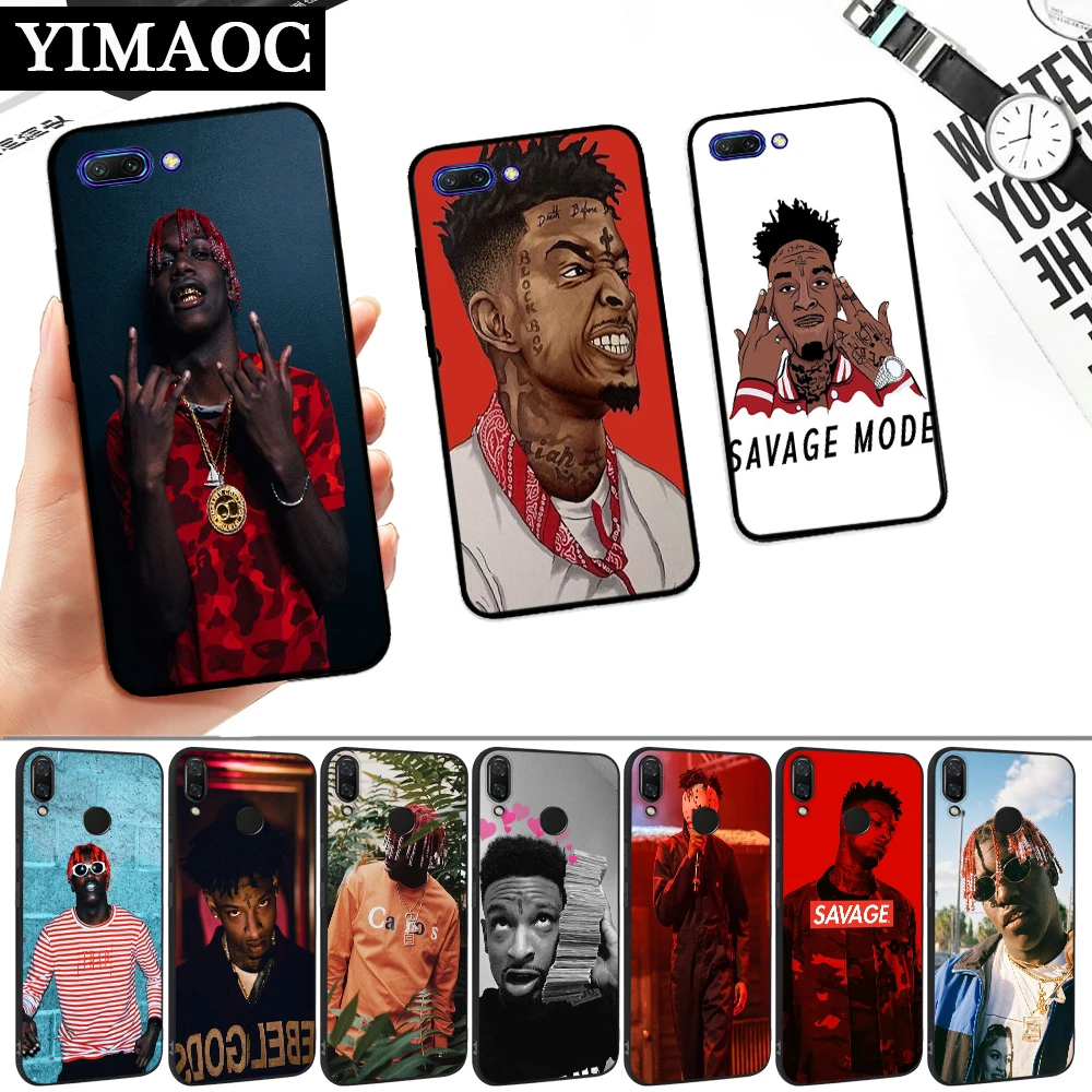 lil yachty 21 savage Silicone Soft Case for Huawei Honor 6A 7A Pro 7C 8 8X 8C 9 9X Lite Note 10 20 |