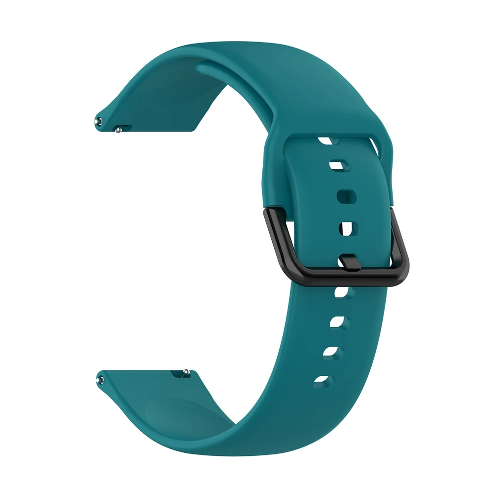 20 мм часы браслет для samsung Galaxy часы Активный спортивный силиконовый ремешок браслет для Galaxy часы Активный 2 маленький большой - Цвет ремешка: Green