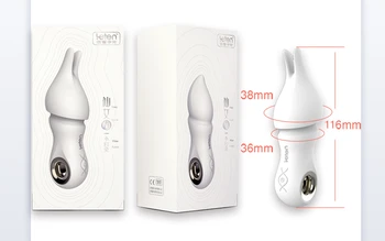 Leten Mute Bullet Vibrator USB Rechargeable Waterproof Vibrators Erotic Sex Toys For Women Clitoris Tit, Detachable Headgear 4