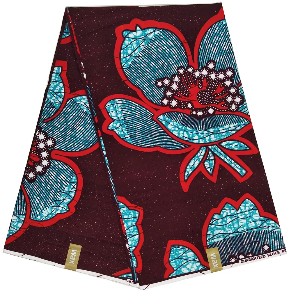 Голландский Анкара Африканский вощеная ткань принты ткань Африканская обертка хлопок материал - Цвет: A1194