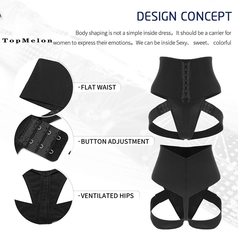 Women's Butt Lifter Hip Enhancer Underwear High-Waist Tummy Slimming Control Panty Thong Shapewear for Women Tummy Control Slim