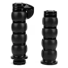 1 пара 25 мм алюминиевый сплав руль мотоцикла крышка рукоятки с легкой кнопкой мотоциклетные запчасти