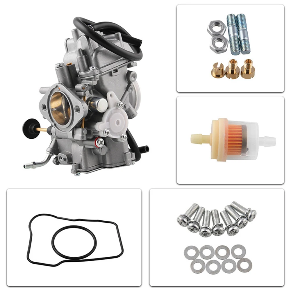 МОТОЦИКЛ КАРБЮРАТОР профессиональный Прочный алюминиевый сплав ATV запасные части легко установить Гонки Для Yamaha Big Bear 350