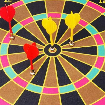 Dartboard set home magnetic darts two sides large darts target safety magnet magnet fly standard