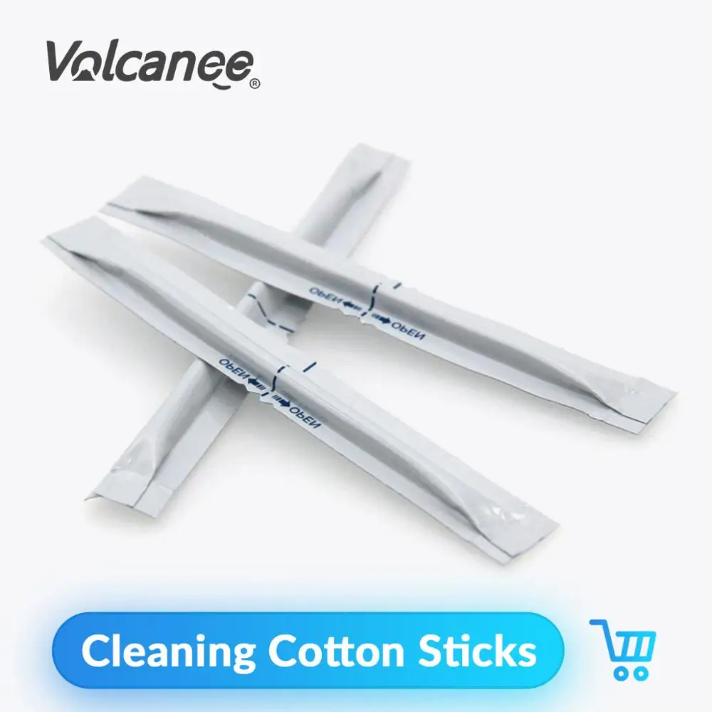 

Volcanee 80Pcs Cotton Swabs Double Head Cleaning Sticks For IQOS 2.4 PLUS For IQOS 3.0 LIL/LTN/HEETS/GLO Heater Vape DIY Tool