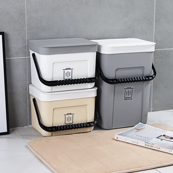 

Hanging Trash Bin Can Garbage Recycling Bins Rubish Bin Bathroom Toilet Trash Bin Garbage Bin Kitchen Trash Can Cabinet Door