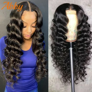 

360 Lace Front Human Hair Wigs For Women Loose Deep Wave Wig 150% Density Remy Hair Wigs Peruvian Lace Frontal Wigs Promotion