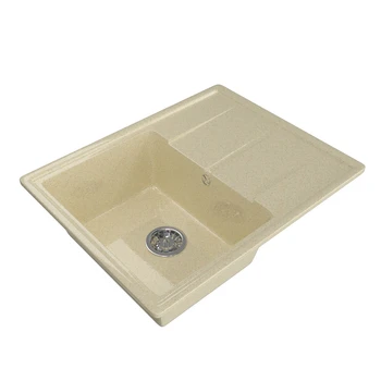 

Мойка ML-GM Gloss 05 с крылом, бежевая 480*620*180 мм